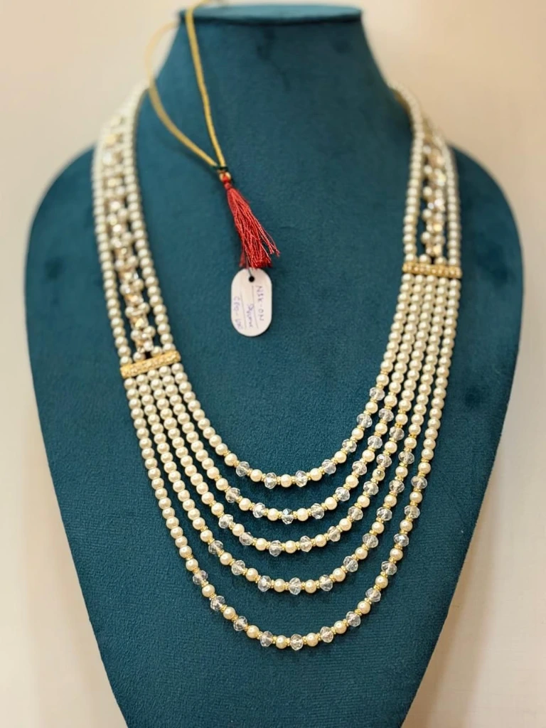 Pearl Necklace for Party wear for Ladies and Dhula