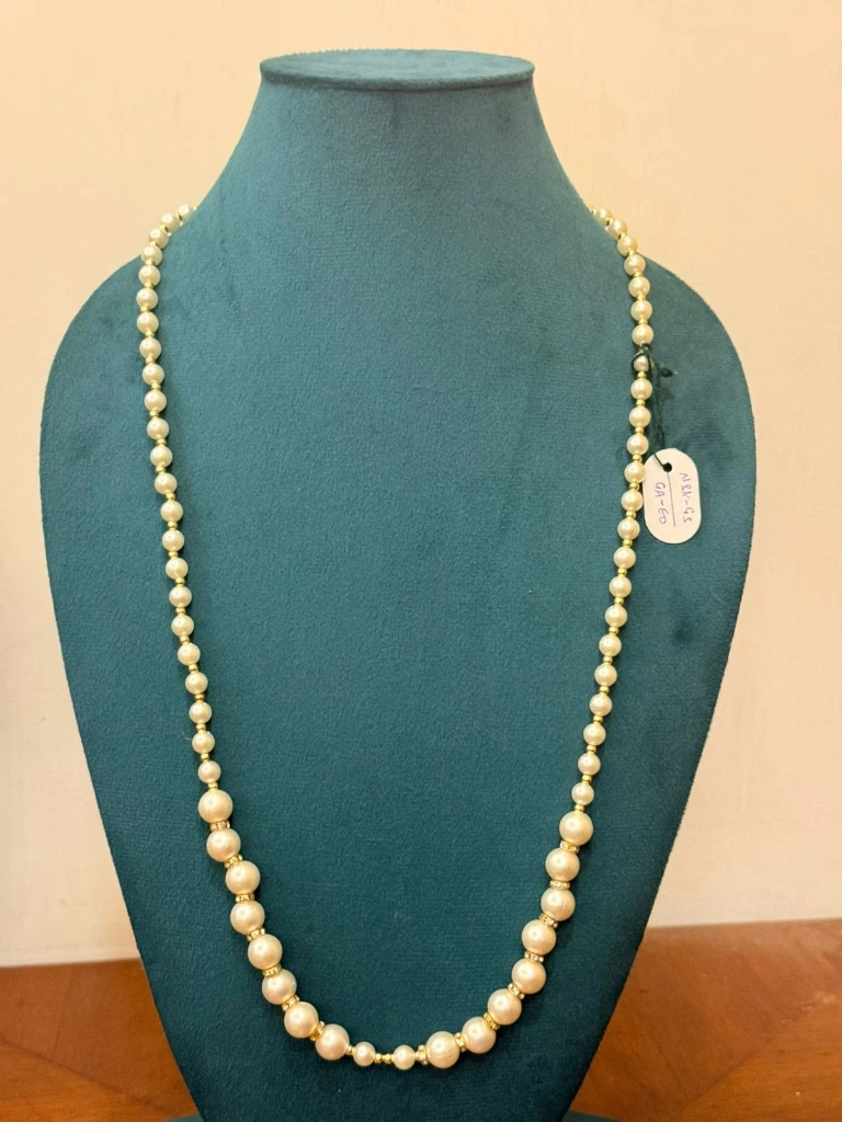 Welcome Mala moti Peal necklace