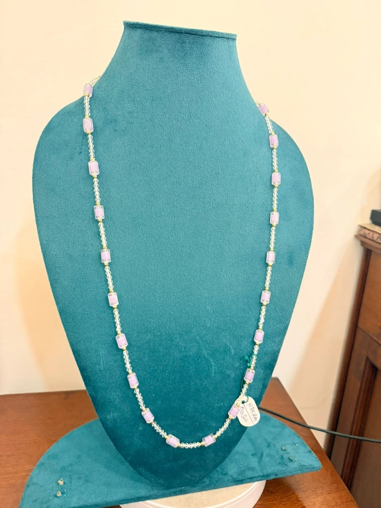 fancy cut beads for Ladies wear and welcome guest mala