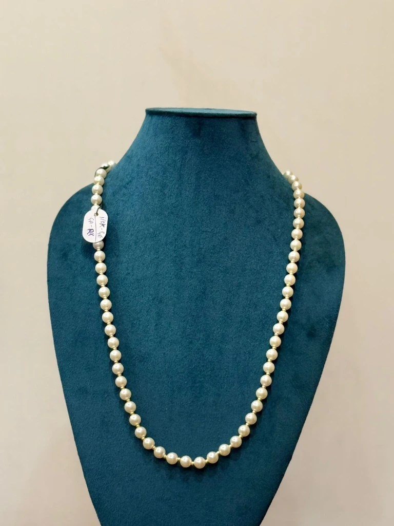 Pearls with moti mala welcome necklace